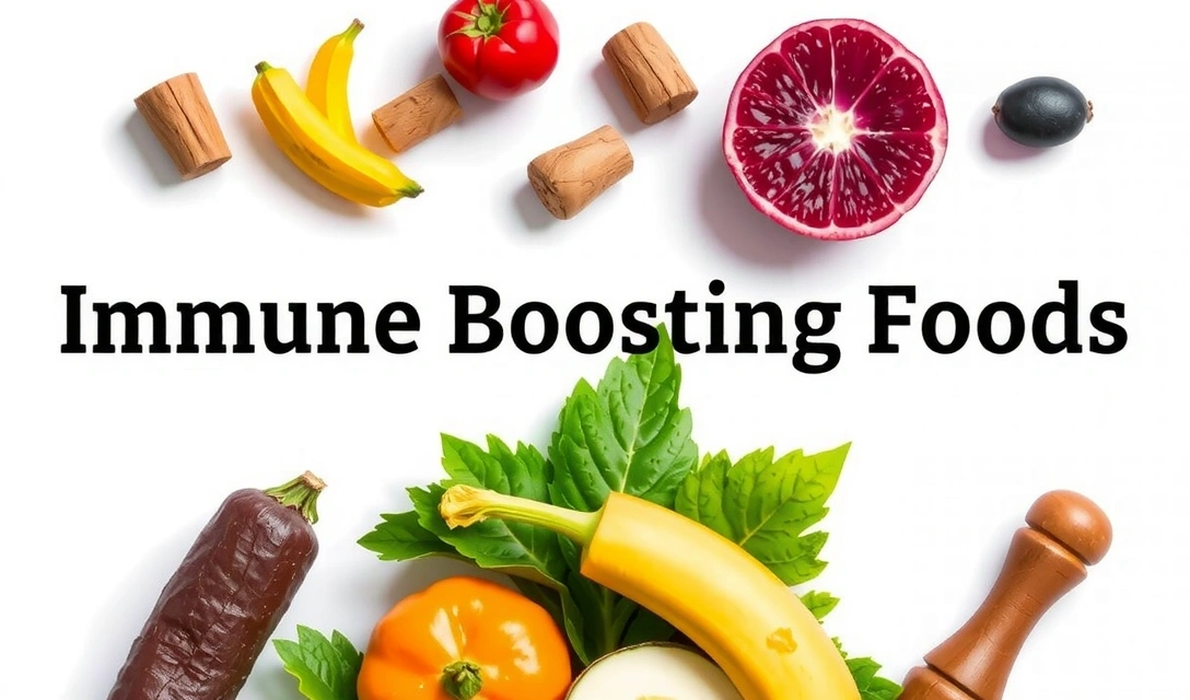 Blog article about immune boosting foods